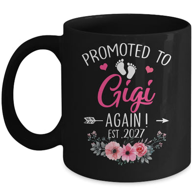 Promoted To Gigi Again Est 2027 Mothers Day Mug | siriusteestore