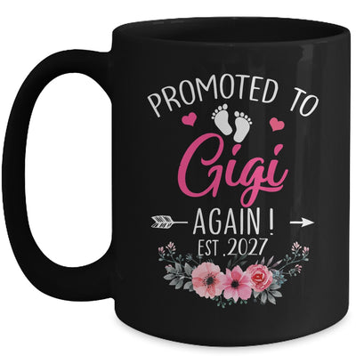 Promoted To Gigi Again Est 2027 Mothers Day Mug | siriusteestore