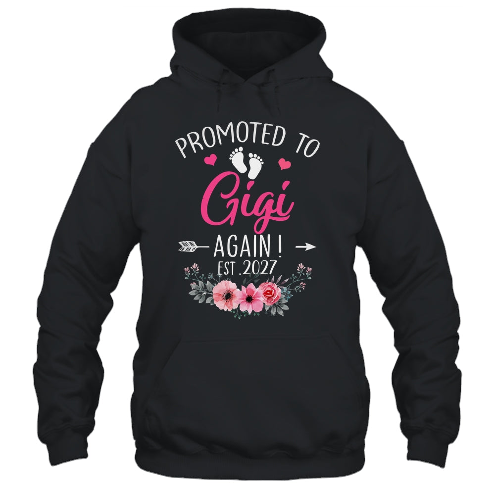 Promoted To Gigi Again Est 2027 Mothers Day Shirt & Tank Top | siriusteestore