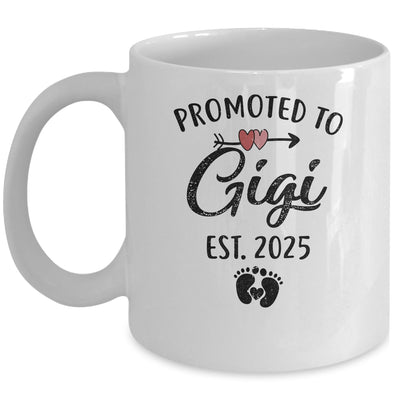 Promoted To Gigi Est 2025 First Time Mothers Day Mug | siriusteestore