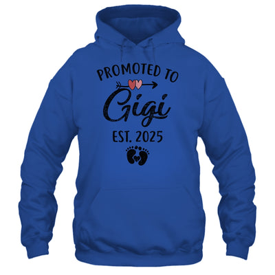 Promoted To Gigi Est 2025 First Time Mothers Day Shirt & Tank Top | siriusteestore