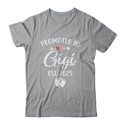 Promoted To Gigi Est 2025 Funny First Time Mothers Day Shirt & Tank Top | siriusteestore