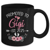 Promoted To Gigi Est 2025 Mothers Day First Time Mug | siriusteestore
