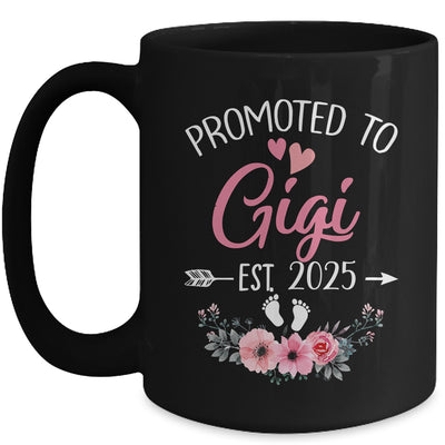 Promoted To Gigi Est 2025 Mothers Day First Time Mug | siriusteestore