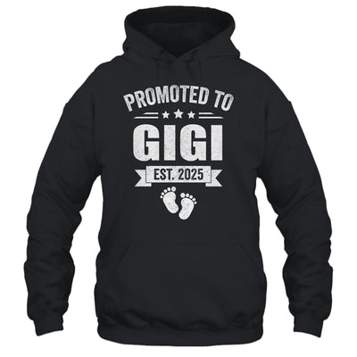 Promoted To Gigi Est 2025 Mothers Day First Time New Gigi Shirt & Tank Top | siriusteestore