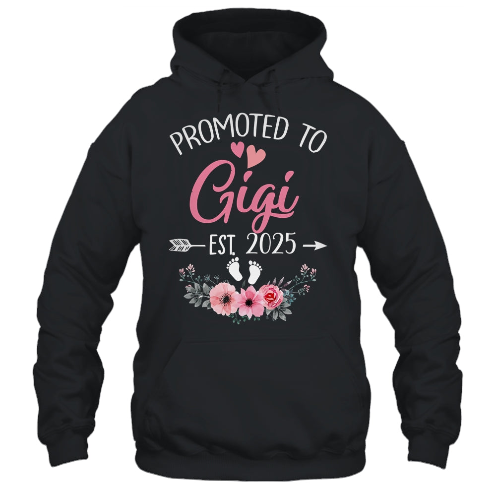 Promoted To Gigi Est 2025 Mothers Day First Time Shirt & Tank Top | siriusteestore