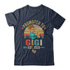 Promoted To Gigi Est 2025 Retro First Time Gigi Shirt & Tank Top | siriusteestore