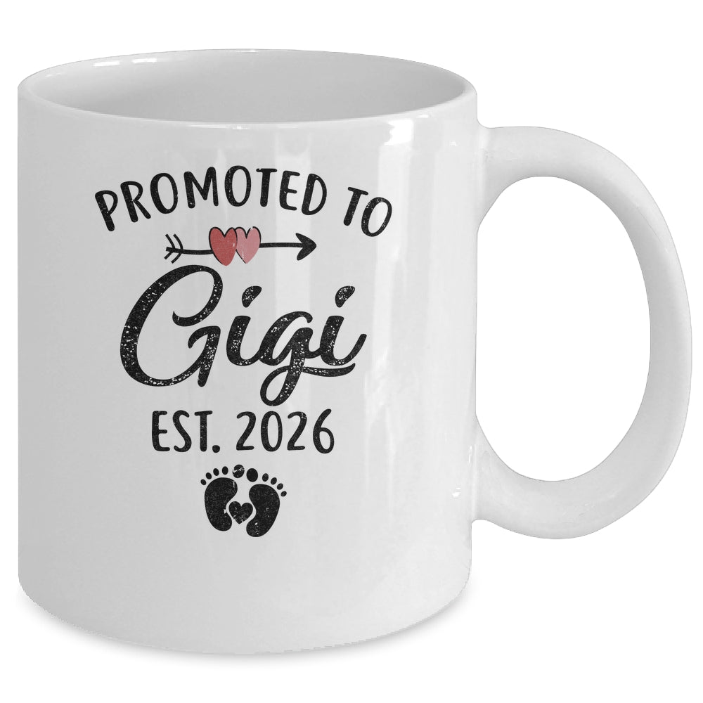 Promoted To Gigi Est 2026 First Time Mothers Day Mug | siriusteestore