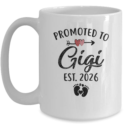 Promoted To Gigi Est 2026 First Time Mothers Day Mug | siriusteestore