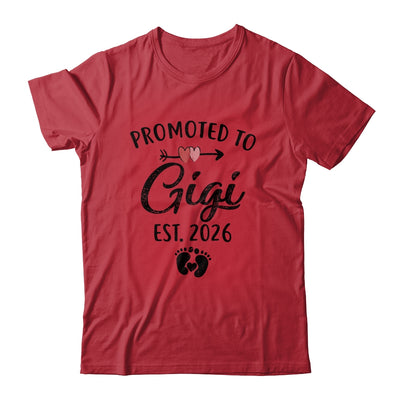 Promoted To Gigi Est 2026 First Time Mothers Day Shirt & Hoodie | siriusteestore