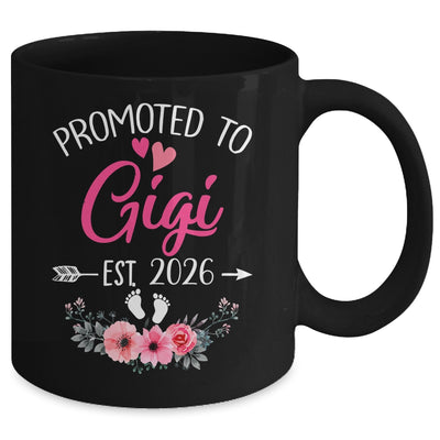 Promoted To Gigi Est 2026 Mothers Day First Time Mug | siriusteestore