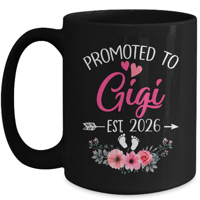 Promoted To Gigi Est 2026 Mothers Day First Time Mug | siriusteestore