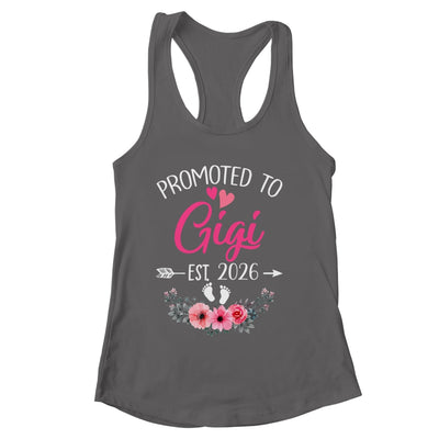 Promoted To Gigi Est 2026 Mothers Day First Time Shirt & Tank Top | siriusteestore
