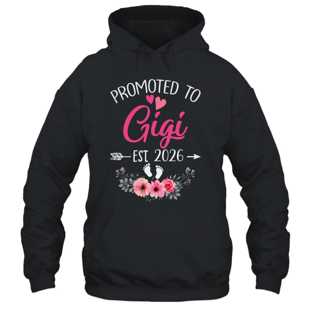 Promoted To Gigi Est 2026 Mothers Day First Time Shirt & Tank Top | siriusteestore