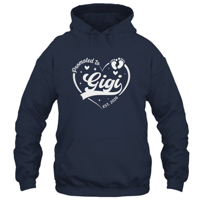 Promoted To Gigi Est 2026 Soon To Be New Grandmom Heart Shirt & Tank Top | siriusteestore