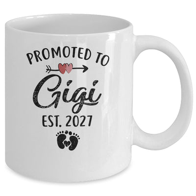Promoted To Gigi Est 2027 First Time Mothers Day Mug | siriusteestore
