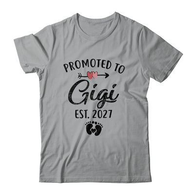 Promoted To Gigi Est 2027 First Time Mothers Day Shirt & Hoodie | siriusteestore