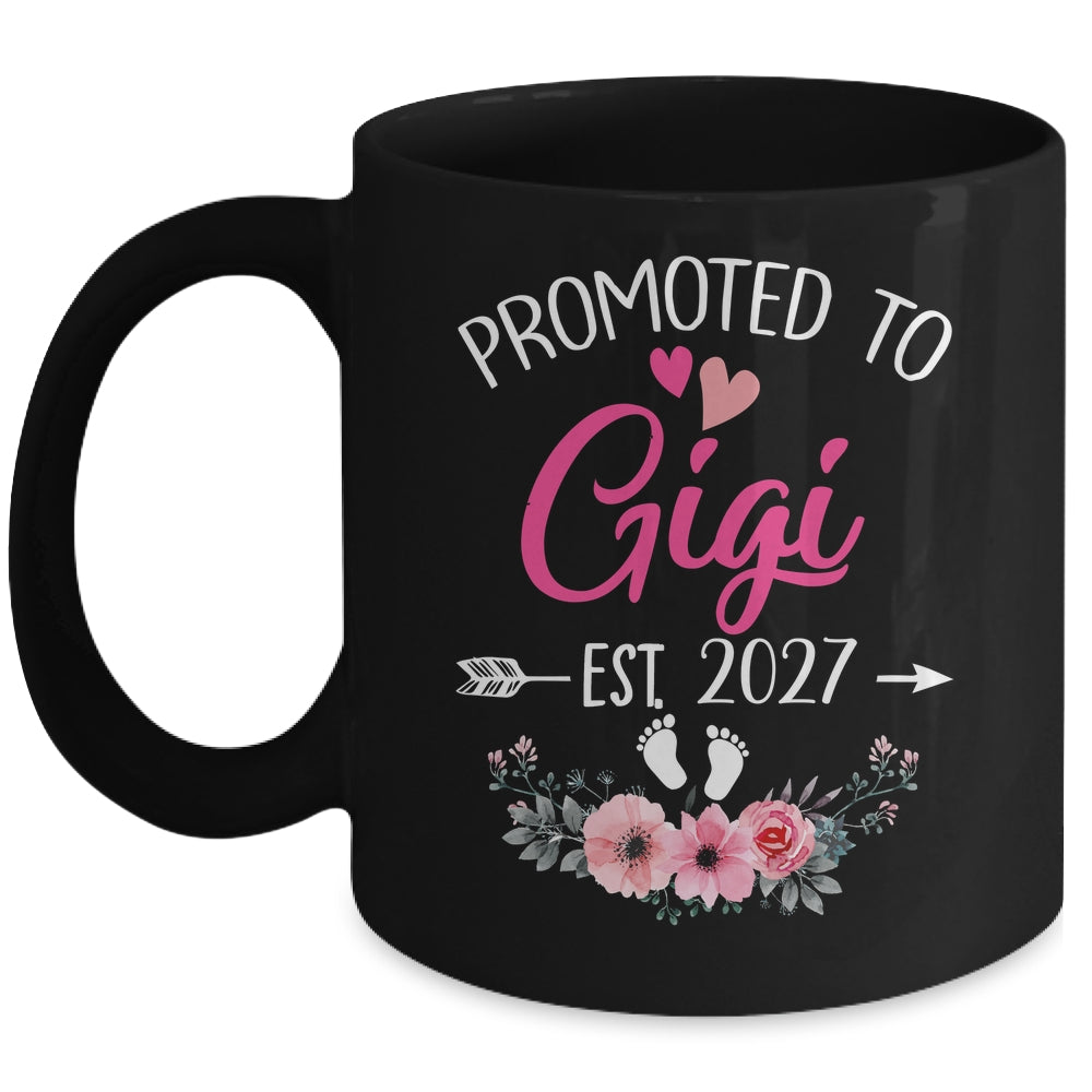 Promoted To Gigi Est 2027 Mothers Day First Time Mug | siriusteestore