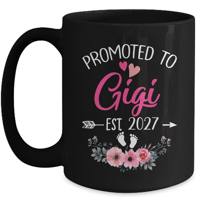 Promoted To Gigi Est 2027 Mothers Day First Time Mug | siriusteestore
