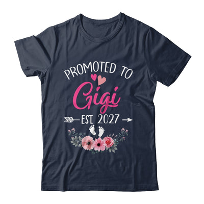 Promoted To Gigi Est 2027 Mothers Day First Time Shirt & Tank Top | siriusteestore