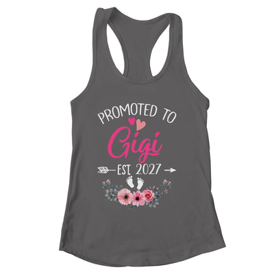 Promoted To Gigi Est 2027 Mothers Day First Time Shirt & Tank Top | siriusteestore