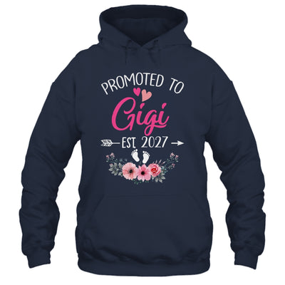 Promoted To Gigi Est 2027 Mothers Day First Time Shirt & Tank Top | siriusteestore