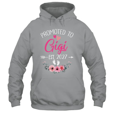 Promoted To Gigi Est 2027 Mothers Day First Time Shirt & Tank Top | siriusteestore