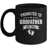 Promoted To Godfather Est 2025 Fathers Day First Time New Mug | siriusteestore