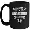 Promoted To Godfather Est 2025 Fathers Day First Time New Mug | siriusteestore