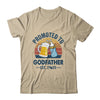 Promoted To Godfather Est 2025 First Time Fathers Day Retro Shirt & Hoodie | siriusteestore
