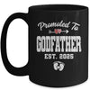Promoted To Godfather Est 2025 Funny First Time Fathers Day Mug | siriusteestore