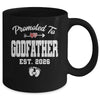 Promoted To Godfather Est 2026 Funny First Time Fathers Day Mug | siriusteestore