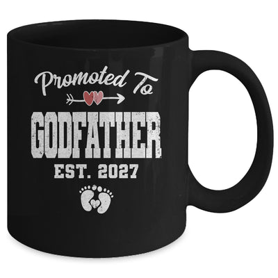 Promoted To Godfather Est 2027 Funny First Time Fathers Day Mug | siriusteestore