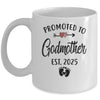Promoted To Godmother Est 2025 First Time Mothers Day Mug | siriusteestore