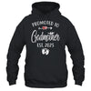 Promoted To Godmother Est 2025 Funny First Time Mothers Day Shirt & Tank Top | siriusteestore