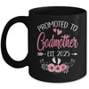 Promoted To Godmother Est 2025 Mothers Day First Time Mug | siriusteestore