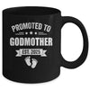 Promoted To Godmother Est 2025 Mothers Day First Time New Mug | siriusteestore