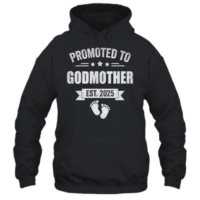 Promoted To Godmother Est 2025 Mothers Day First Time New Shirt & Tank Top | siriusteestore