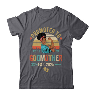 Promoted To Godmother Est 2025 Vintage First Time Aunt Shirt & Tank Top | siriusteestore