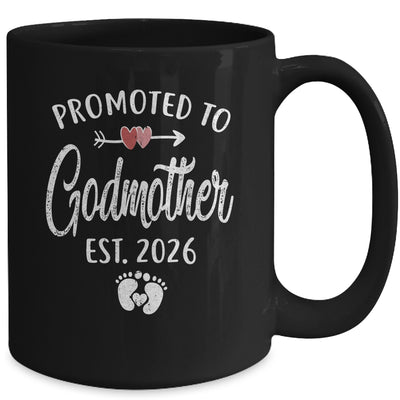 Promoted To Godmother Est 2026 Funny First Time Mothers Day Mug | siriusteestore