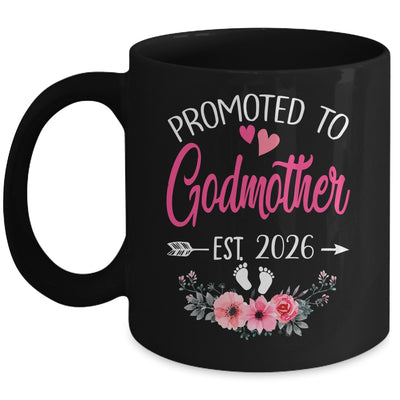Promoted To Godmother Est 2026 Mothers Day First Time Mug | siriusteestore
