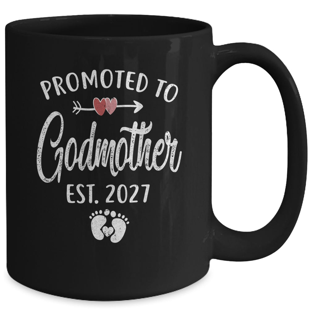 Promoted To Godmother Est 2027 Funny First Time Mothers Day Mug | siriusteestore
