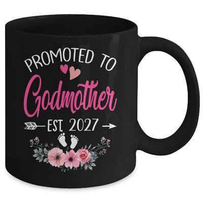 Promoted To Godmother Est 2027 Mothers Day First Time Mug | siriusteestore