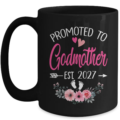 Promoted To Godmother Est 2027 Mothers Day First Time Mug | siriusteestore