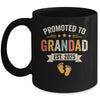 Promoted To Grandad 2025 Retro Soon To Be Grandad Est 2025 Mug | siriusteestore