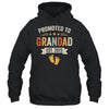 Promoted To Grandad 2025 Retro Soon To Be Grandad Est 2025 Shirt & Hoodie | siriusteestore