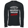 Promoted To Grandad Again 2025 Pregnancy Announcement Shirt & Hoodie | siriusteestore