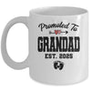 Promoted To Grandad Est 2025 First Time Fathers Day Mug | siriusteestore