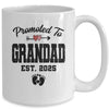 Promoted To Grandad Est 2025 First Time Fathers Day Mug | siriusteestore