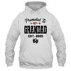 Promoted To Grandad Est 2025 First Time Fathers Day Shirt & Hoodie | siriusteestore